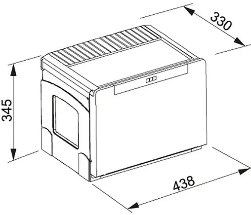 Мусорная система Franke Cube 50 134.0055.289