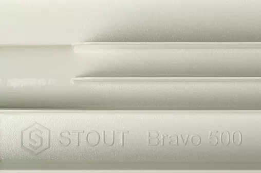Радиатор алюминиевый 10 секций Stout Bravo 500 SRA-0110-050010