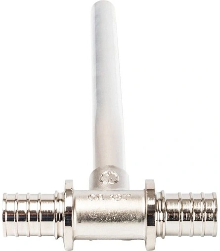 Трубка аксиальная для подключения радиатора проходная 25мм x 15мм x 25мм Stout SFA-0026-252525