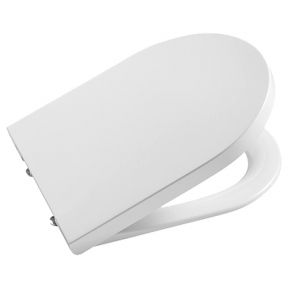 Крышка-сиденье для унитаза с микролифтом Roca Inspira round белый 80152200B Крышка-сиденье для унитаза с микролифтом Roca Inspira round белый 80152200B
