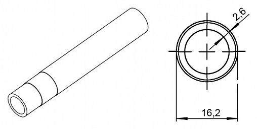 Труба металлопластиковая Rehau Rautitan Stabil 20x2.9мм PE-Xa/AL/PE 11301311100