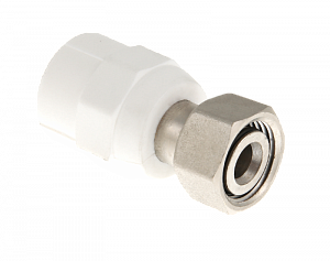 Купить муфта с накидной гайкой 20мм x 1/2"к Valtec VTp.708.K.02004