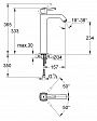 Смеситель для раковины Grohe Grandera 23313000 Смеситель для раковины Grohe Grandera 23313000
