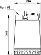 Насос дренажный Q=21м³/ч H=15м Grundfos UNILIFT AP12.408.A1 96010980 Насос дренажный Q=21м³/ч H=15м Grundfos UNILIFT AP12.408.A1 96010980