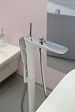 Смеситель для ванны напольный Hansgrohe PuraVida 15473400 Смеситель для ванны напольный Hansgrohe PuraVida 15473400