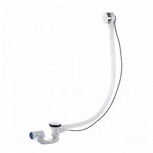 Слив-перелив для ванны Nicoll Easybain W хром 0203612 Слив-перелив для ванны Nicoll Easybain W хром 0203612