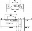 Раковина Laufen Palace 150 белый 8.1170.6.000.104.1 Раковина Laufen Palace 150 белый 8.1170.6.000.104.1