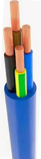 Кабель для насоса водопогружной UniPump КВВ 4x1,5мм² (на отрез) 81031-0