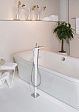 Смеситель для ванны напольный Hansgrohe PuraVida 15473400 Смеситель для ванны напольный Hansgrohe PuraVida 15473400