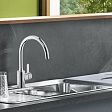 Смеситель для раковины Grohe Eurosmart Cosmopolitan хром 32830000 Смеситель для раковины Grohe Eurosmart Cosmopolitan хром 32830000