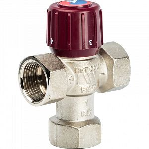 Купить трехходовой термостатический смесительный клапан 1" WATTS Aquamix 10017422