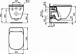 Промо комплект Ideal Standard Tesi AquaBlade белый PT457001 Промо комплект Ideal Standard Tesi AquaBlade белый PT457001