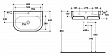 Раковина Kerasan Flo 60 белый 314201*1 Раковина Kerasan Flo 60 белый 314201*1