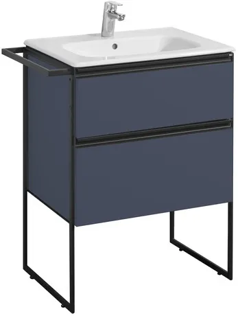 Тумба под умывальник подвесная Roca Domi 60 синий ZRU9307867