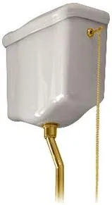 Механизм смыва для высокого бачка Kerasan New Catis белый 754591