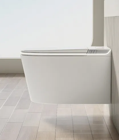 Умный унитаз-биде подвесной безободковый Allen Brau Smart Tornado белый 4.I1001.20