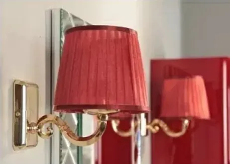 Светильник Aquaton Венеция 3009/M/ORO бордо темный 1AX014SVXX000