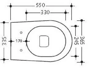 Крышка-сиденье для унитаза с микролифтом Kerasan Aquatech Slim белый 379101