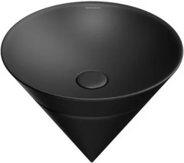 Раковина Kerama Marazzi Cono 44 черный матовый CO.wbi.44\BLK.M