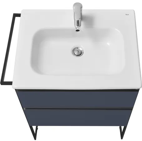 Тумба под умывальник подвесная Roca Domi 60 синий ZRU9307867