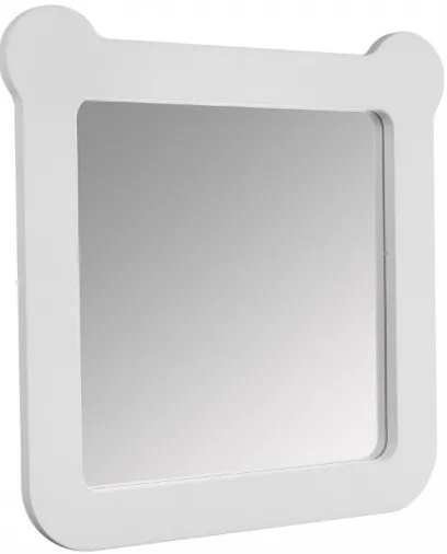 Зеркало Aquaton Каспер Мишка 50 белый матовый 1A283402CRE20