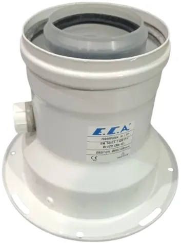 Адаптер стартовый коаксиальный Ø 60/100мм (PP) E.C.A. 7006990064