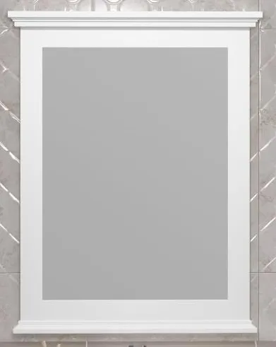 Зеркало Opadiris Палермо 60 белый 00-00006724