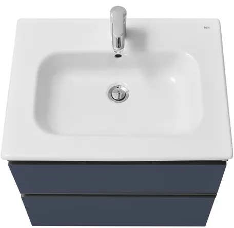 Тумба под умывальник подвесная Roca Domi 60 синий ZRU9307867