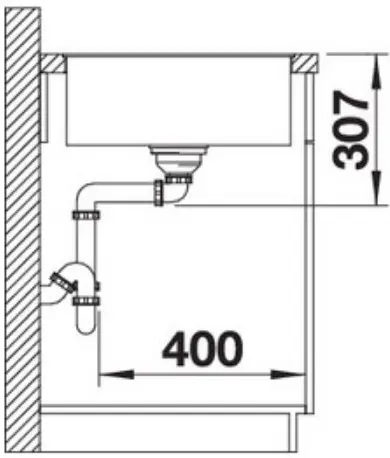 Мойка кухонная Blanco Axia III 6 S-F 100 (доска ясень) кофе 523525