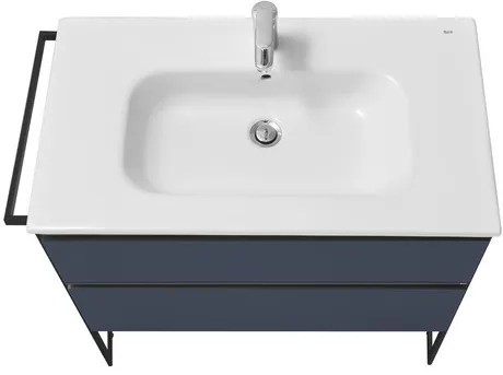 Тумба под умывальник подвесная Roca Domi 80 синий ZRU9307868