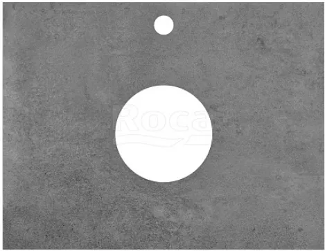 Столешница Roca Luna серый ZRU9307770