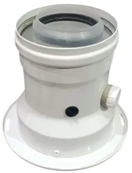 Адаптер стартовый коаксиальный Ø 60/100мм (PP) E.C.A. 7006990064