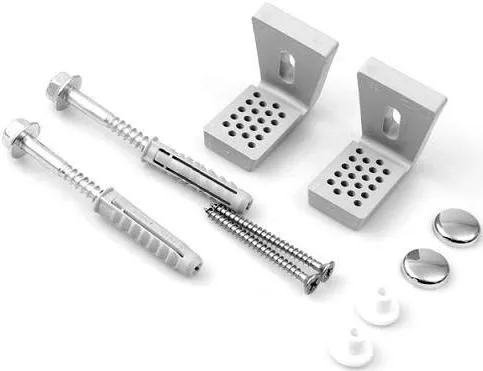 Комплект крепежа для унитазов и биде Kerasan хром 761490