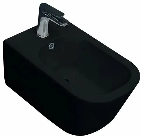 Биде подвесное Kerasan Tribeca черный матовый 512531