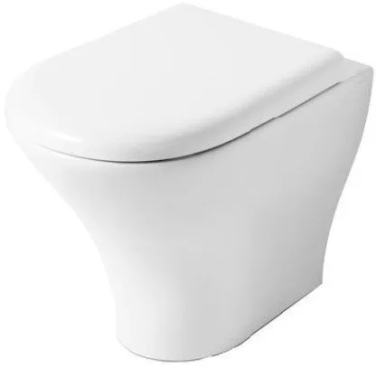 Унитаз приставной безободковый Kerasan Aquatech белый 371801