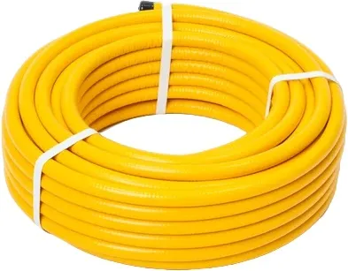 Труба гофрированная из нержавеющей стали отожженная Kofulso 32мм в желтой оплетке 32ПМ на отрез Труба гофрированная из нержавеющей стали отожженная Kofulso 32мм в желтой оплетке 32ПМ на отрез