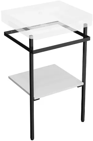 Тумба под умывальник напольная Kerama Marazzi Pro 50 чёрный матовый PRO.50.01\BLK.M