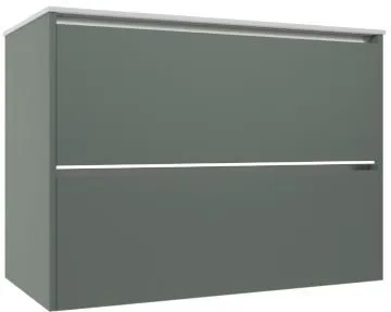 Тумба под умывальник подвесная Allen Brau Activity 90 олива/олива браш 1.34013.CGM