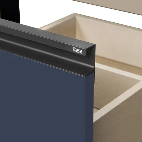 Тумба под умывальник подвесная Roca Domi 80 синий ZRU9307868