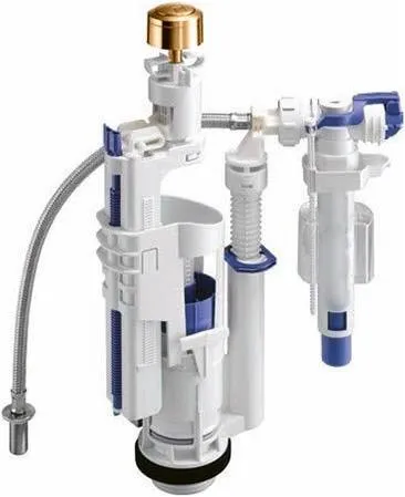 Механизм смыва для среднего бачка Kerasan Retro золото 751391