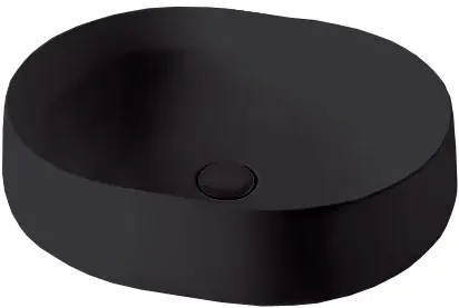 Раковина Kerasan F10 54 черный матовый 460531