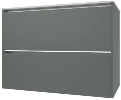 Тумба под умывальник подвесная Allen Brau Activity 90 олива/олива браш 1.34013.CGM