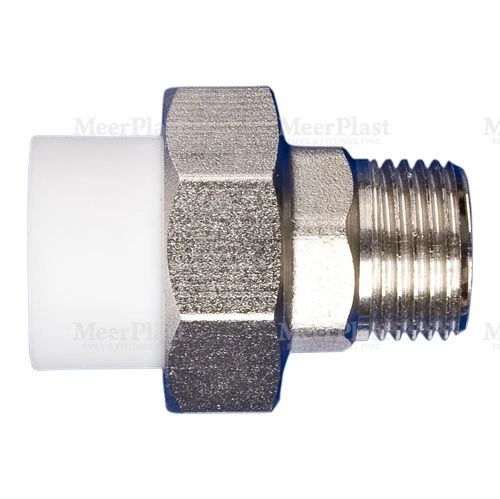 Американка прямая переходная 50мм x 1½"н MeerPlast 10.03.МРН50112 Американка прямая переходная 50мм x 1½"н MeerPlast 10.03.МРН50112