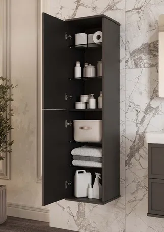 Шкаф-пенал подвесной Aquaton Нео-Классика 35 мускат 1A284603NCR30