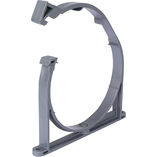 Клипса с защелкой D=110мм серый Sinikon KPP.110