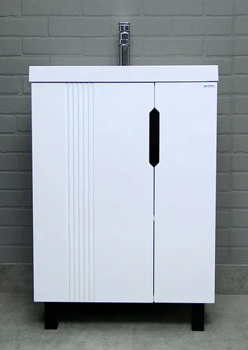 Тумба под умывальник напольная Айсберг Bazis 60 белый DA3501T