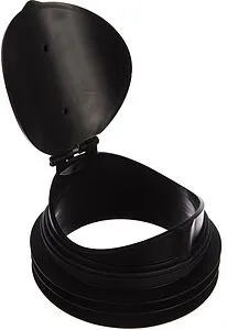 Манжета для фановой трубы Mc Alpine чёрный MRWC-ARB1, 1