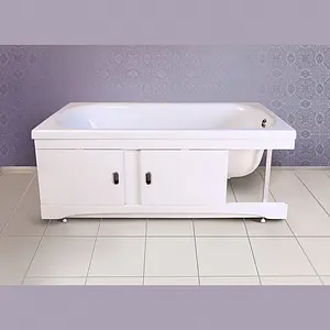 Экран для ванны фронтальный Alavann Купе 150 белый 1125 Экран для ванны фронтальный Alavann Купе 150 белый 1125, 2