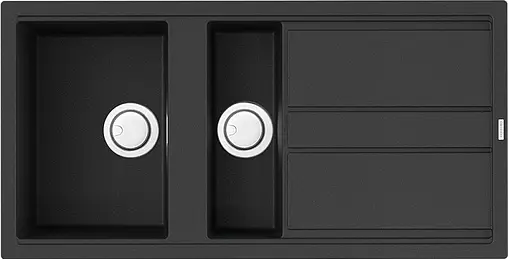 Мойка кухонная Omoikiri Kitagawa 100-2-GB графит 4993805