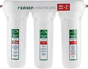 Фильтр под мойку для жесткой и сверхжесткой воды Гейзер Ультра Био 431 16018 Fiber Pro Фильтр под мойку для жесткой и сверхжесткой воды Гейзер Ультра Био 431 16018 Fiber Pro, 2